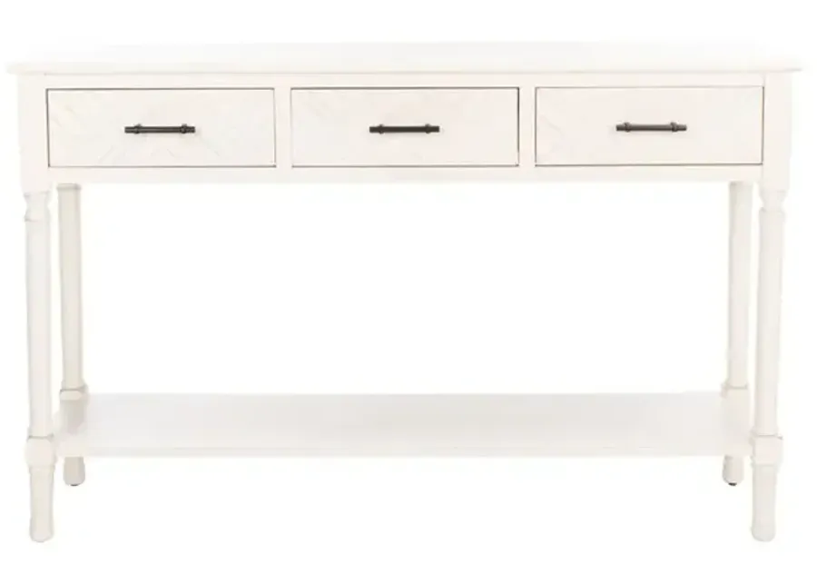 PEYTON 3 DRAWER CONSOLE TABLE