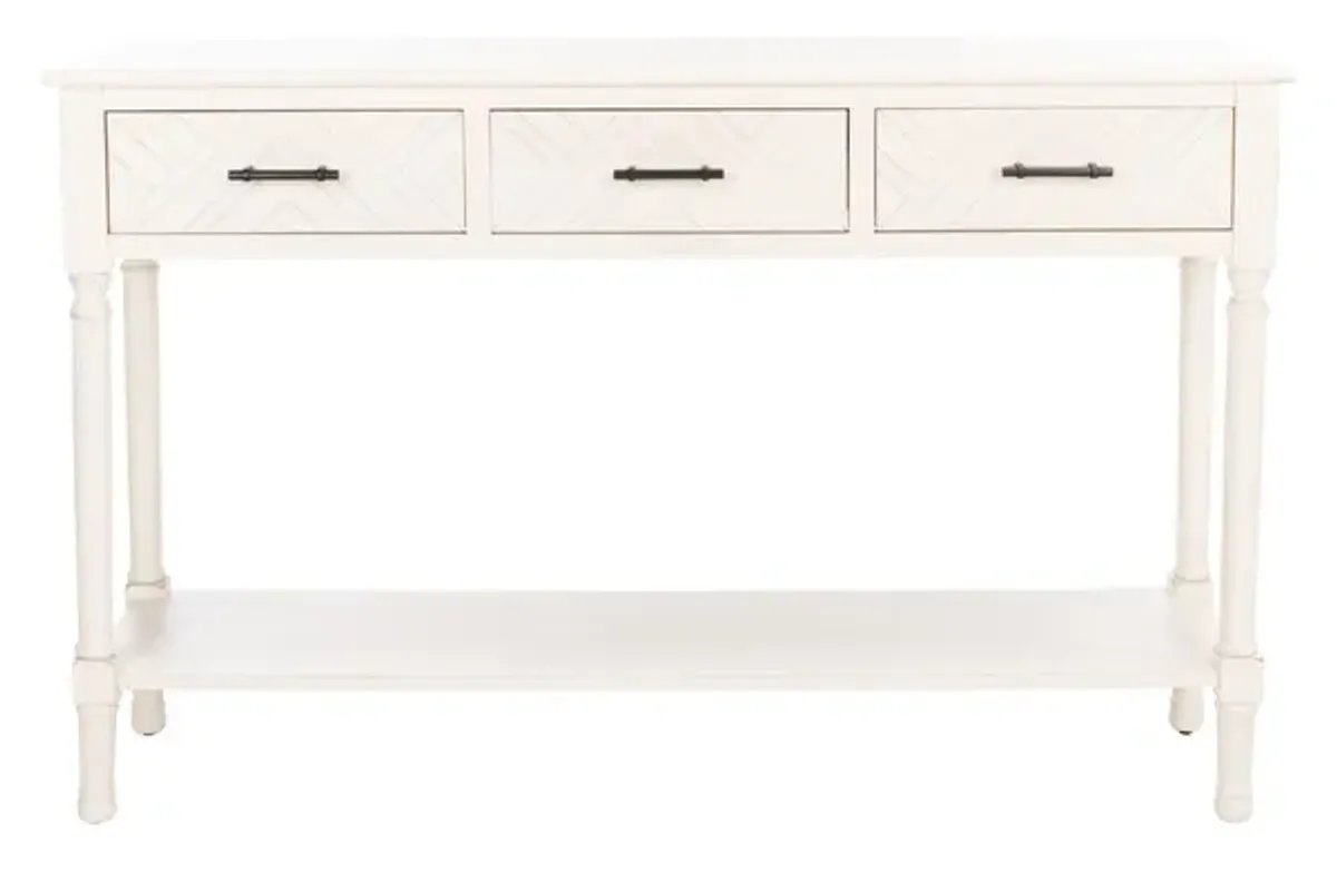 PEYTON 3 DRAWER CONSOLE TABLE