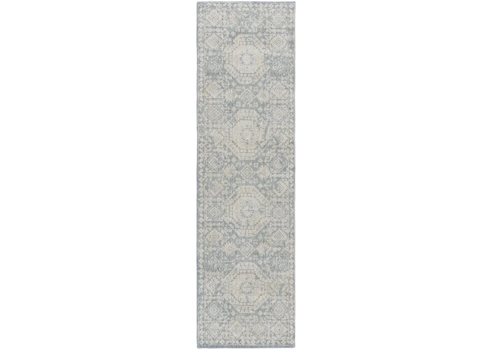 MAHARAJA 302 BLUE 2'-3' x 8' Runner Rug