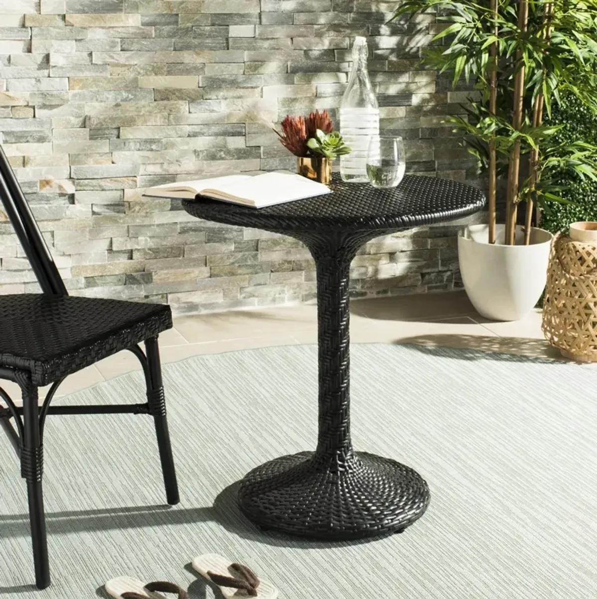 Bilson Rattan Bistro Table