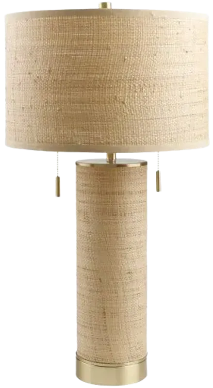 Livonia LVO-001 28"H x 15"W x 15"D Accent Table Lamp