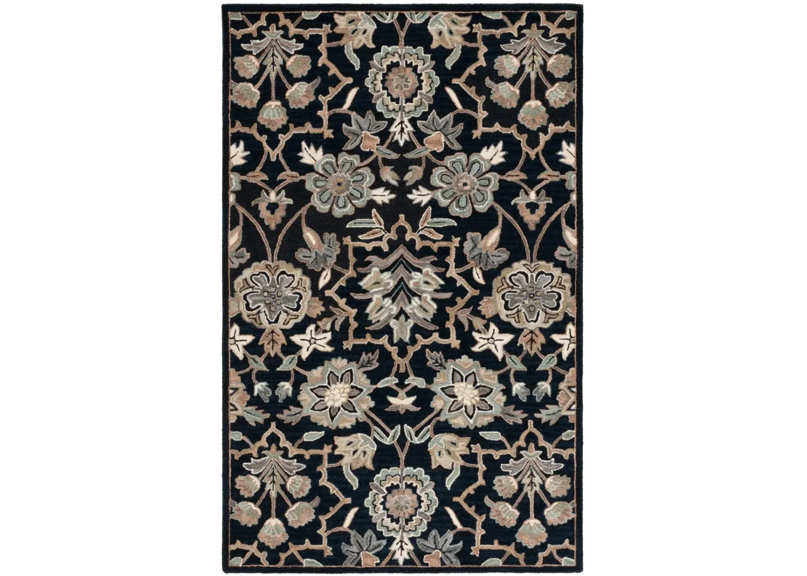 METRO 325 BLACK  6' x 9' Medium Rectangle Rug