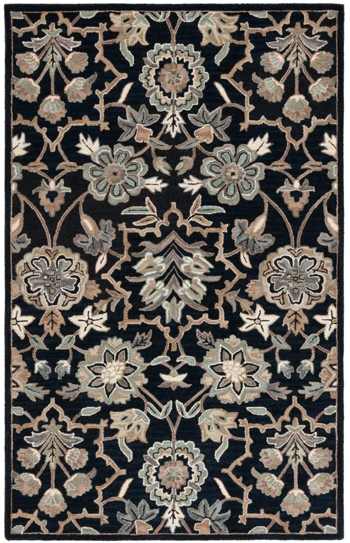 METRO 325 BLACK  6' x 9' Medium Rectangle Rug