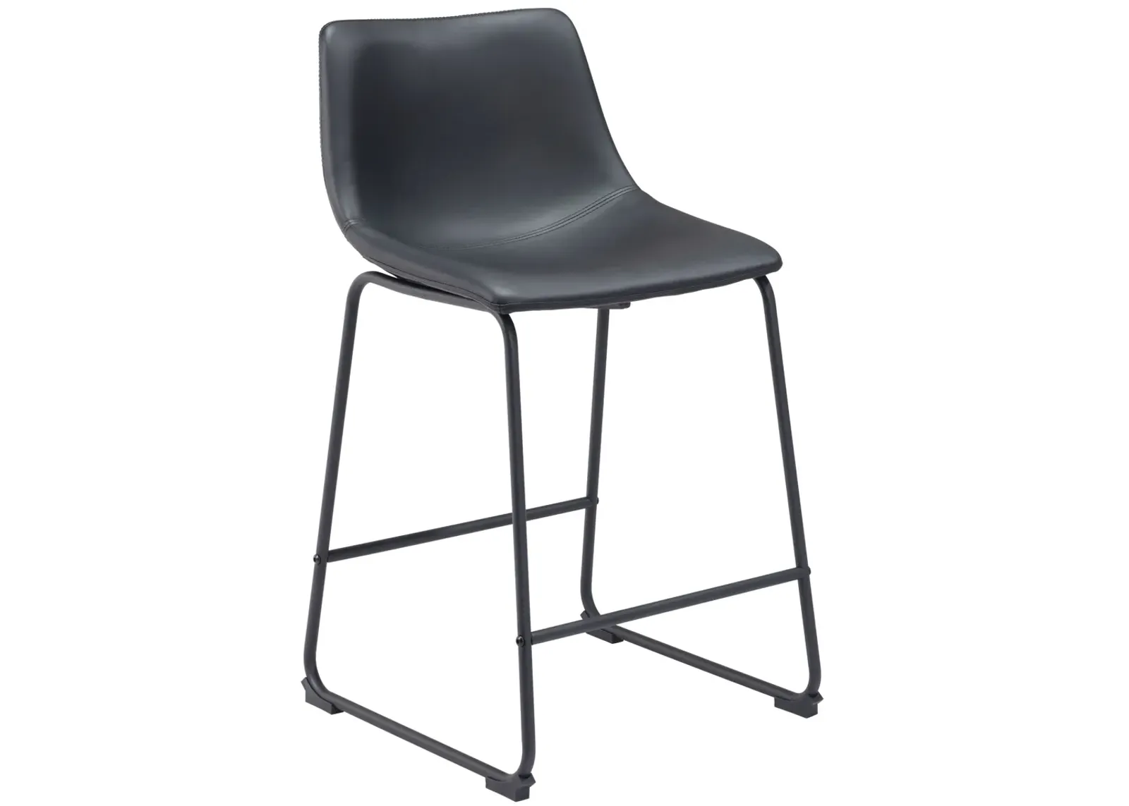 Smart Counter Stool (Set of 2) Black