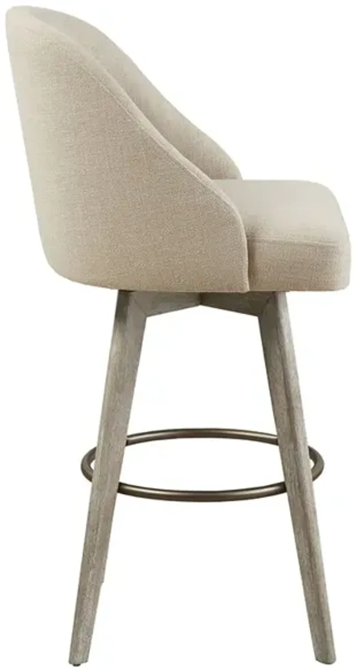 Madison Park Pearce Sand Bar Stool with Swivel Seat