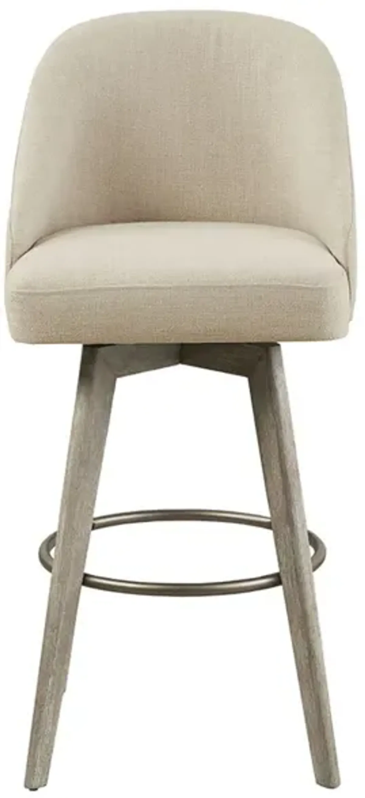 Madison Park Pearce Sand Bar Stool with Swivel Seat