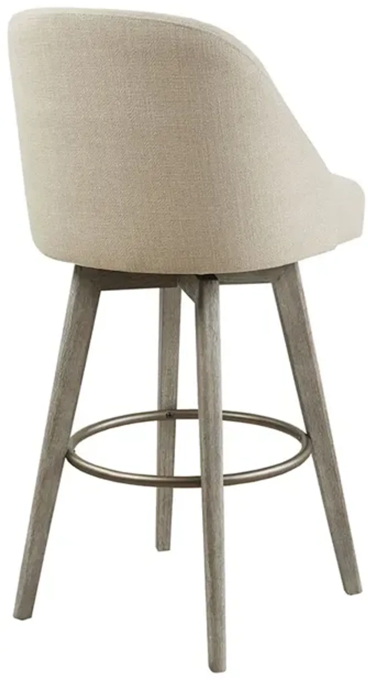 Madison Park Pearce Sand Bar Stool with Swivel Seat