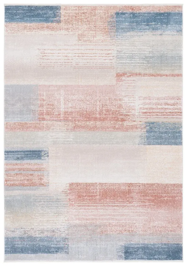 BLAIR WASHABLE 216 Blue 8' X 10' Large Rectangle Rug