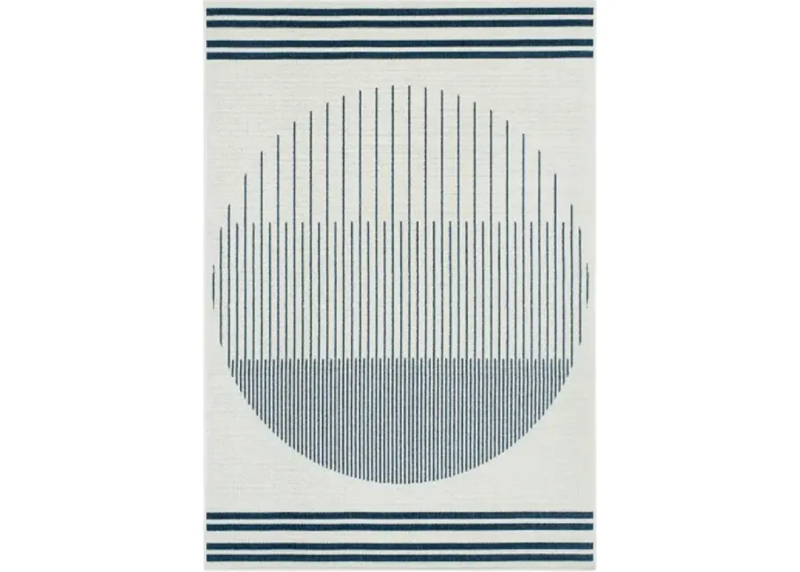 Alfresco ALF-9693 2'5" x 4'5" Machine Woven Rug