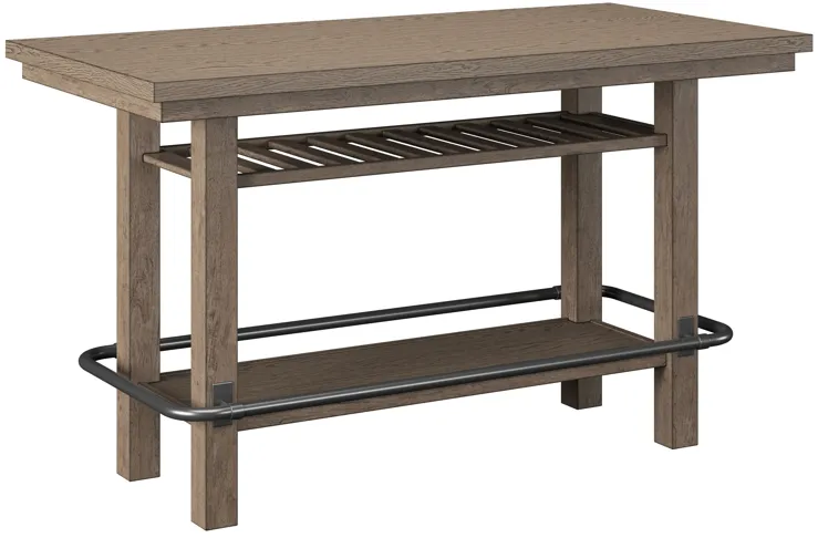 Benton Bar Height Storage Table