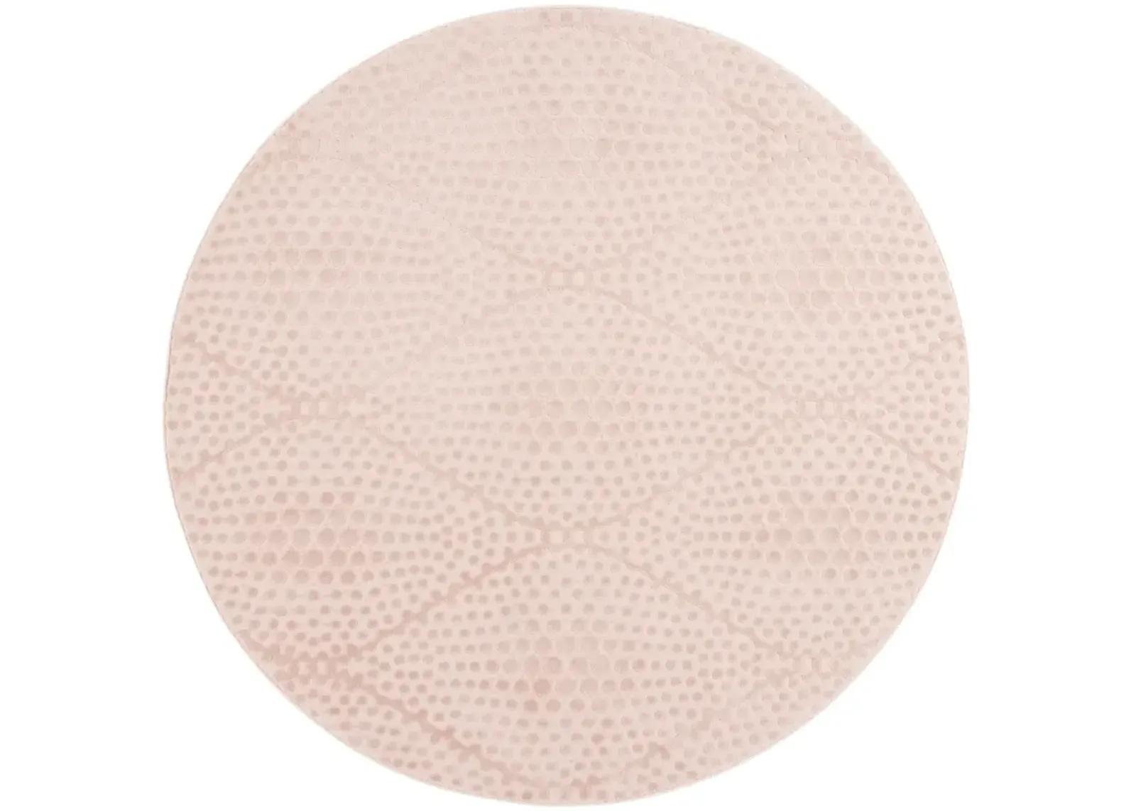 REVIVE 108 PINK 6'-7' x 6'-7' Round Round Rug