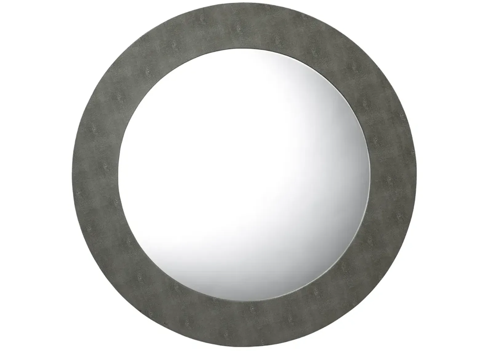 Chester Shagreen Round Wall Mirror