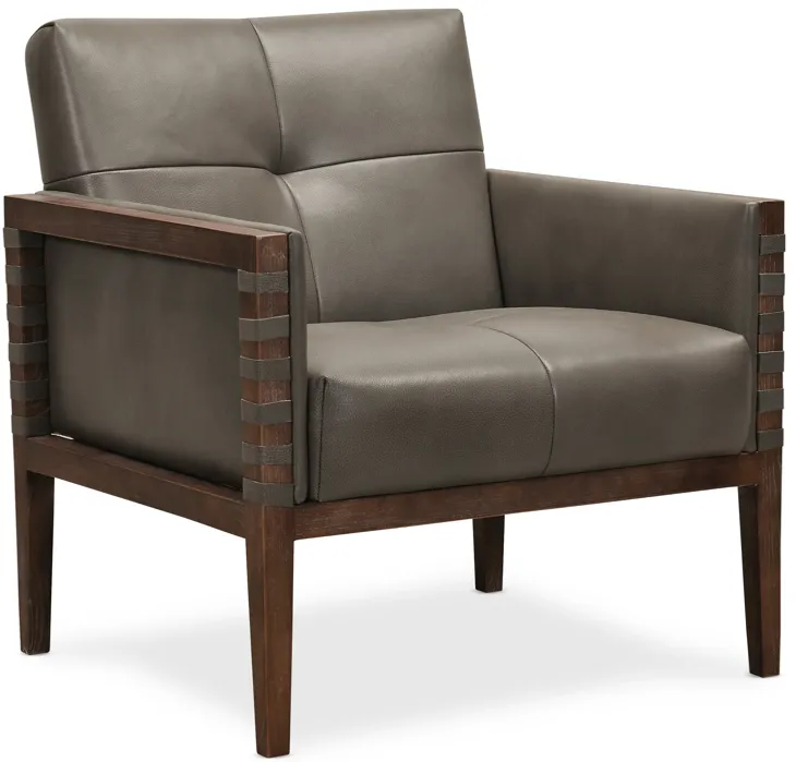 Carverdale Leather Club Chair