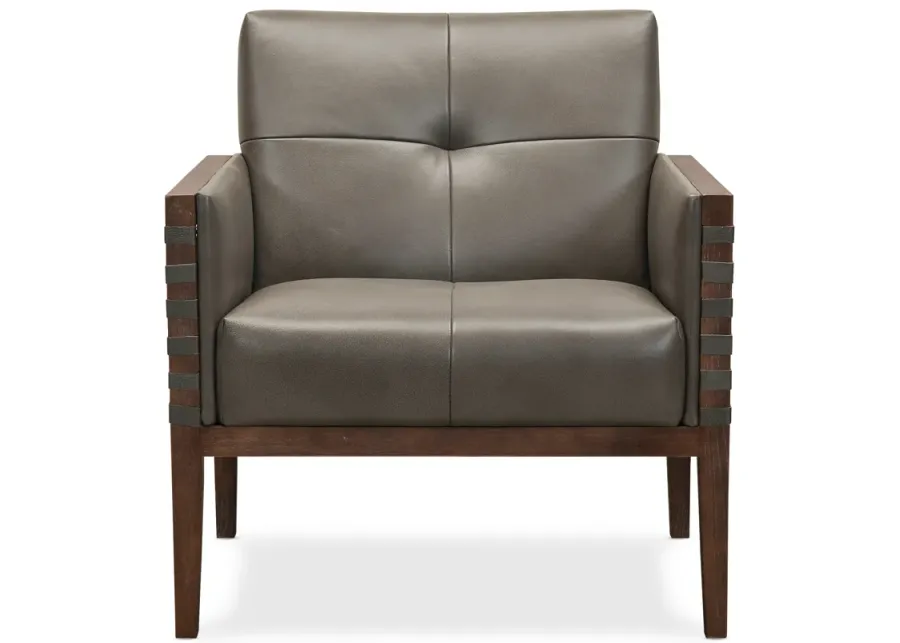 Carverdale Leather Club Chair