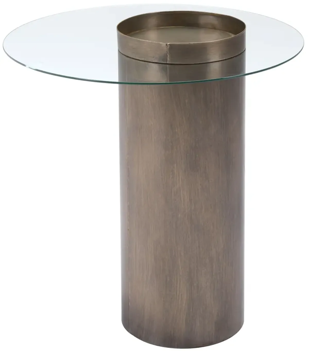 Emi End Table Antique Bronze