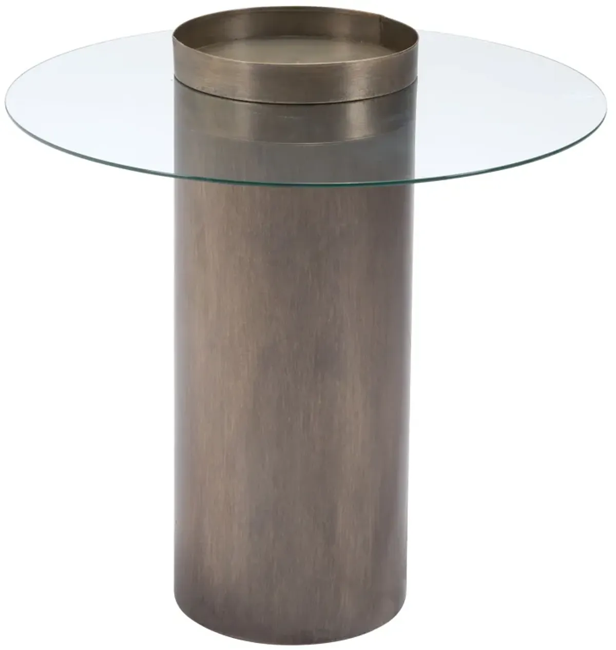 Emi End Table Antique Bronze