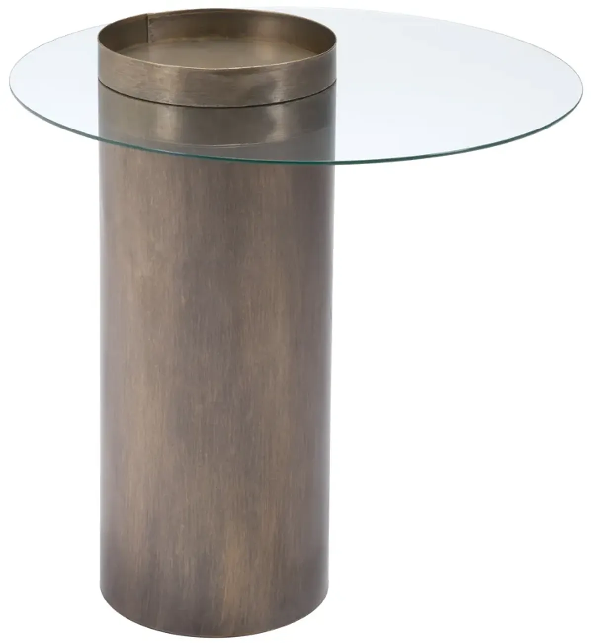 Emi End Table Antique Bronze