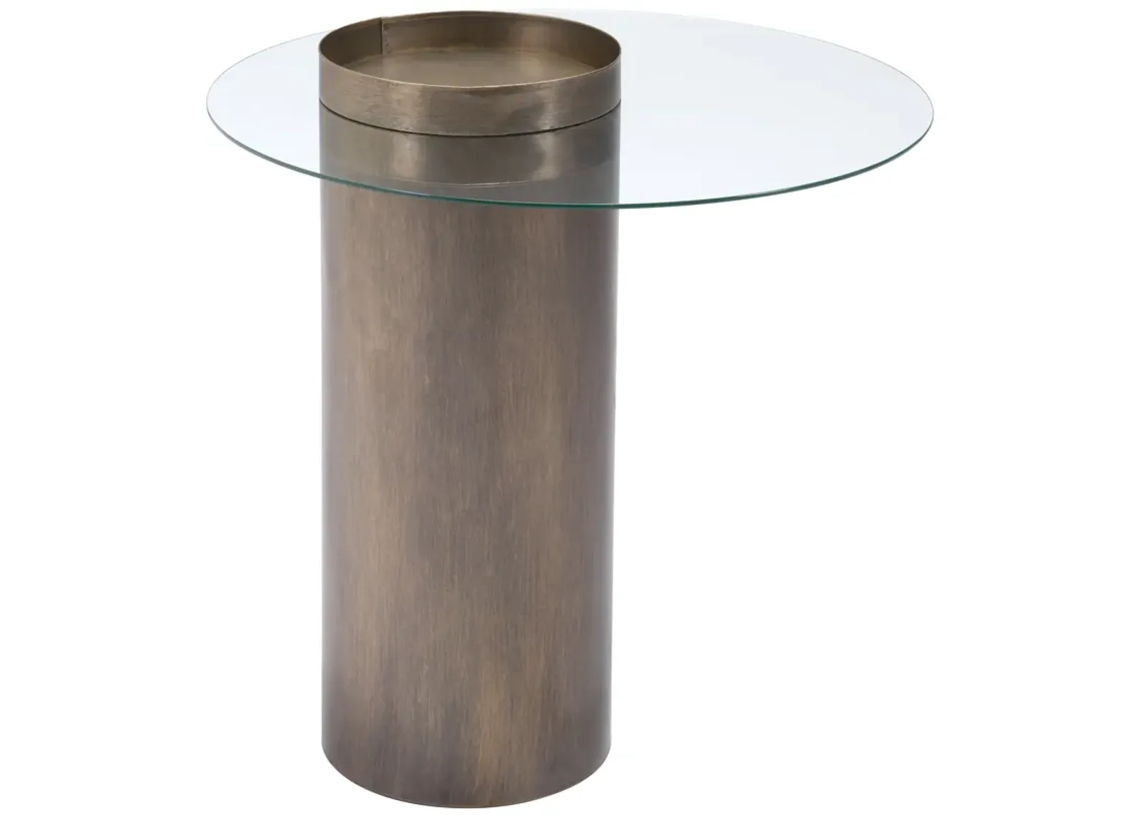 Emi End Table Antique Bronze