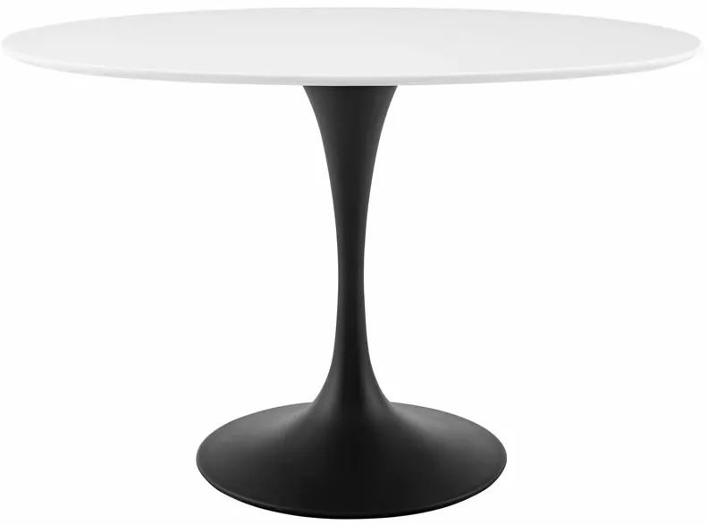 Lippa 48" Oval Wood Top Dining Table