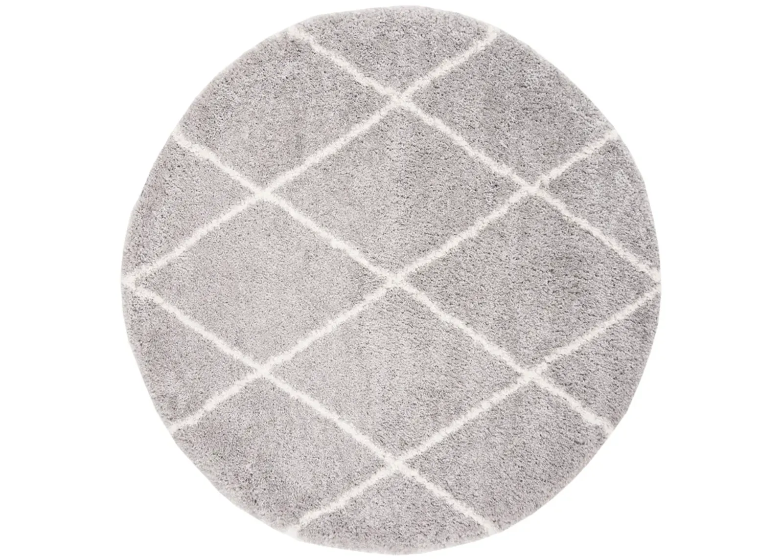 FONTANA SHAG Round Power Loomed 3' X 3' Round Rug