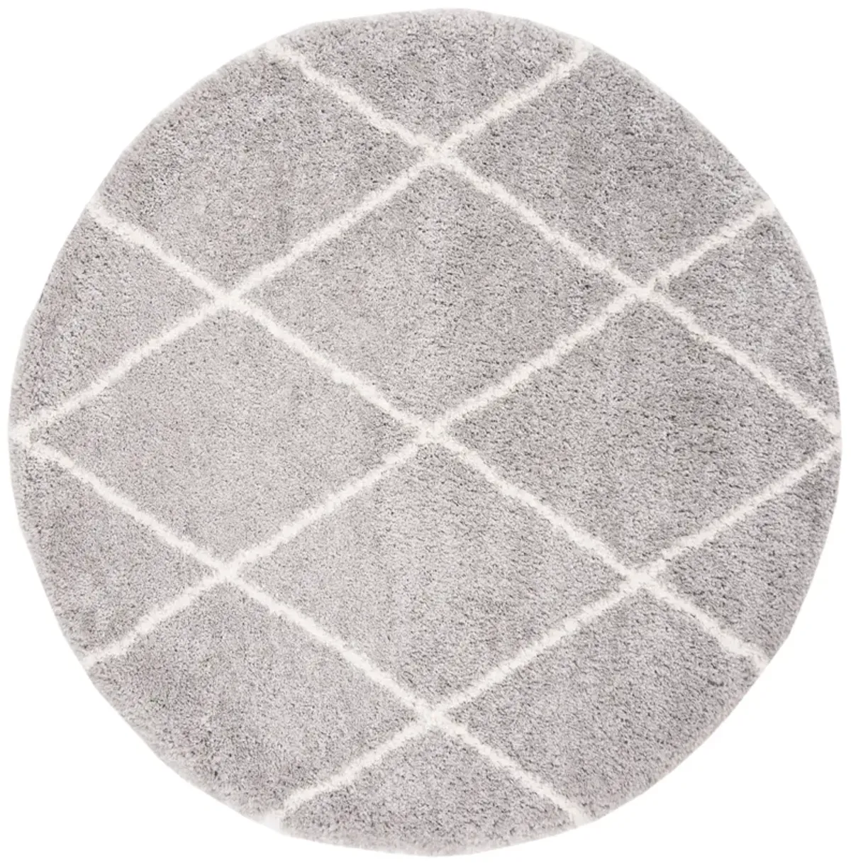 FONTANA SHAG Round Power Loomed 3' X 3' Round Rug