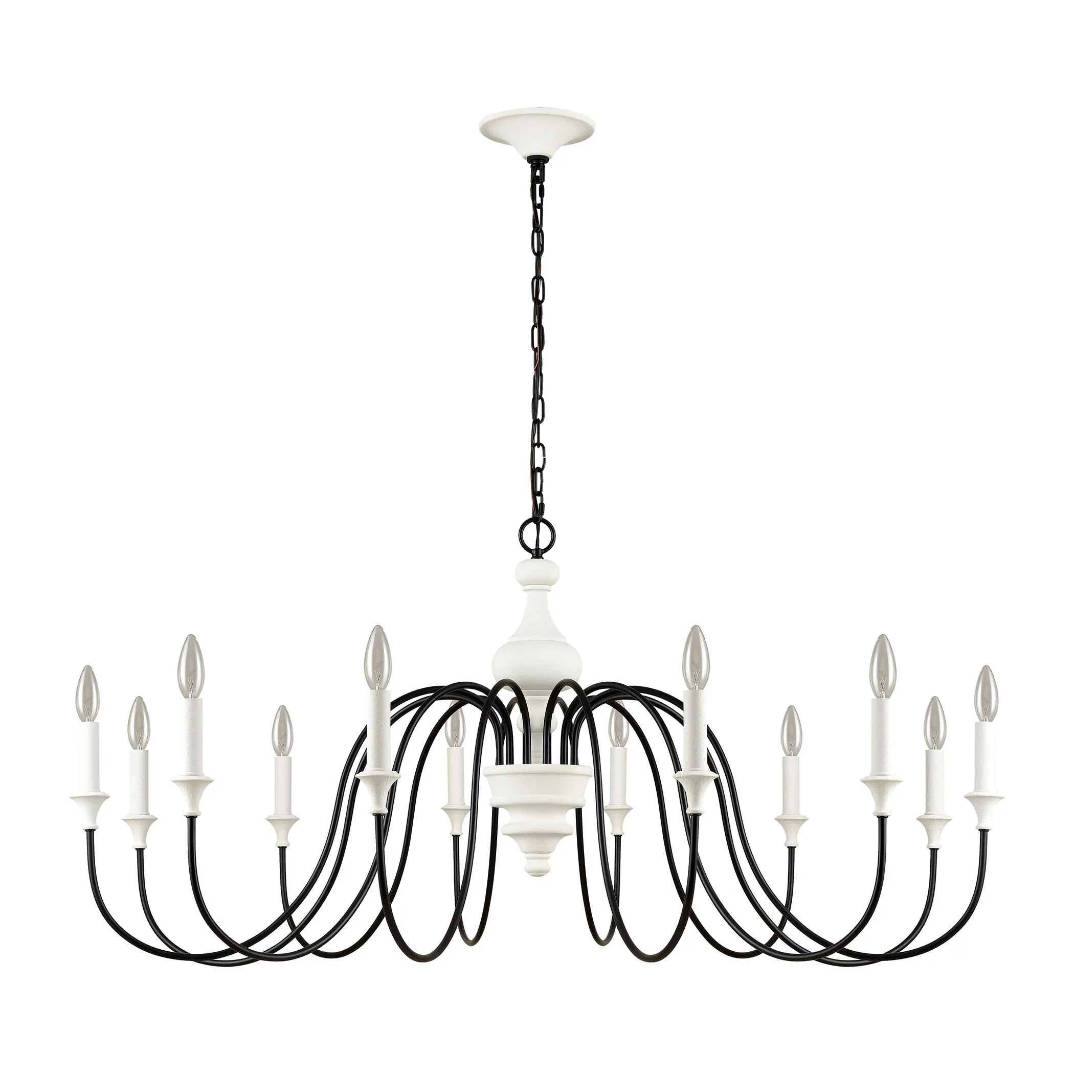 Val de Loire 48" Wide 12-Light Chandelier