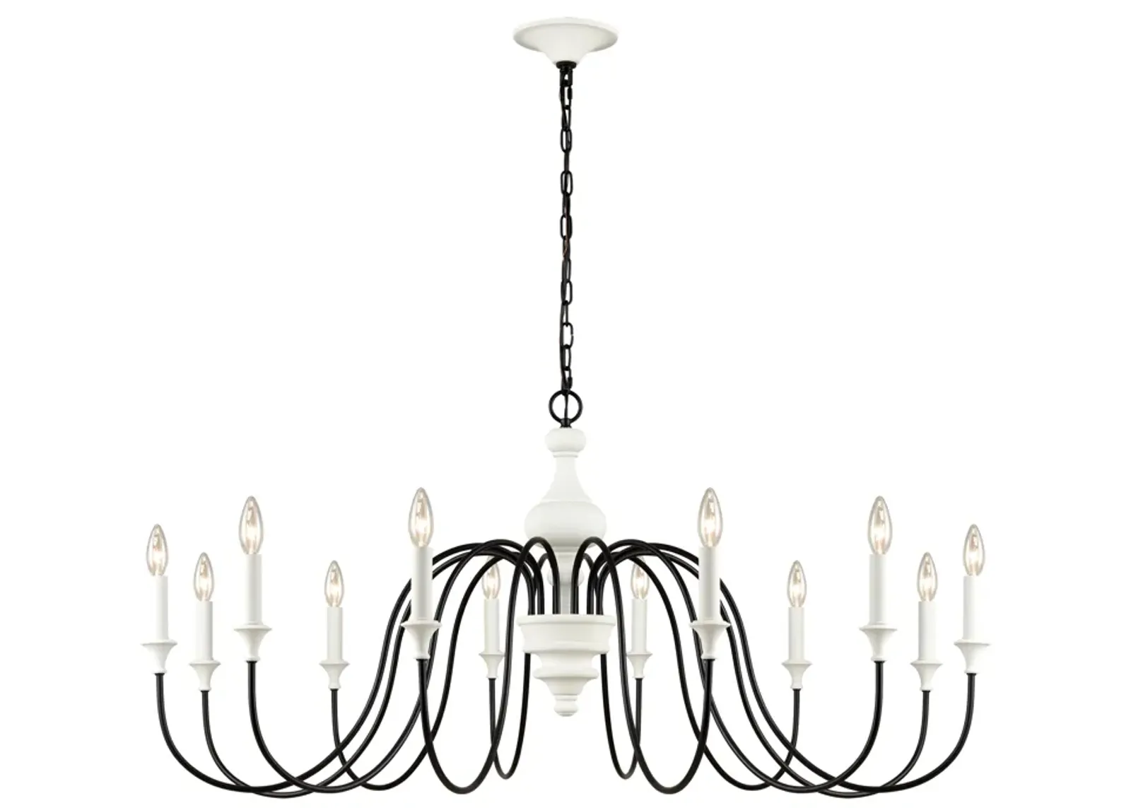 Val de Loire 48" Wide 12-Light Chandelier