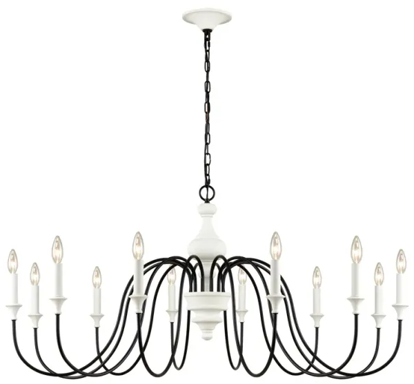 Val de Loire 48" Wide 12-Light Chandelier