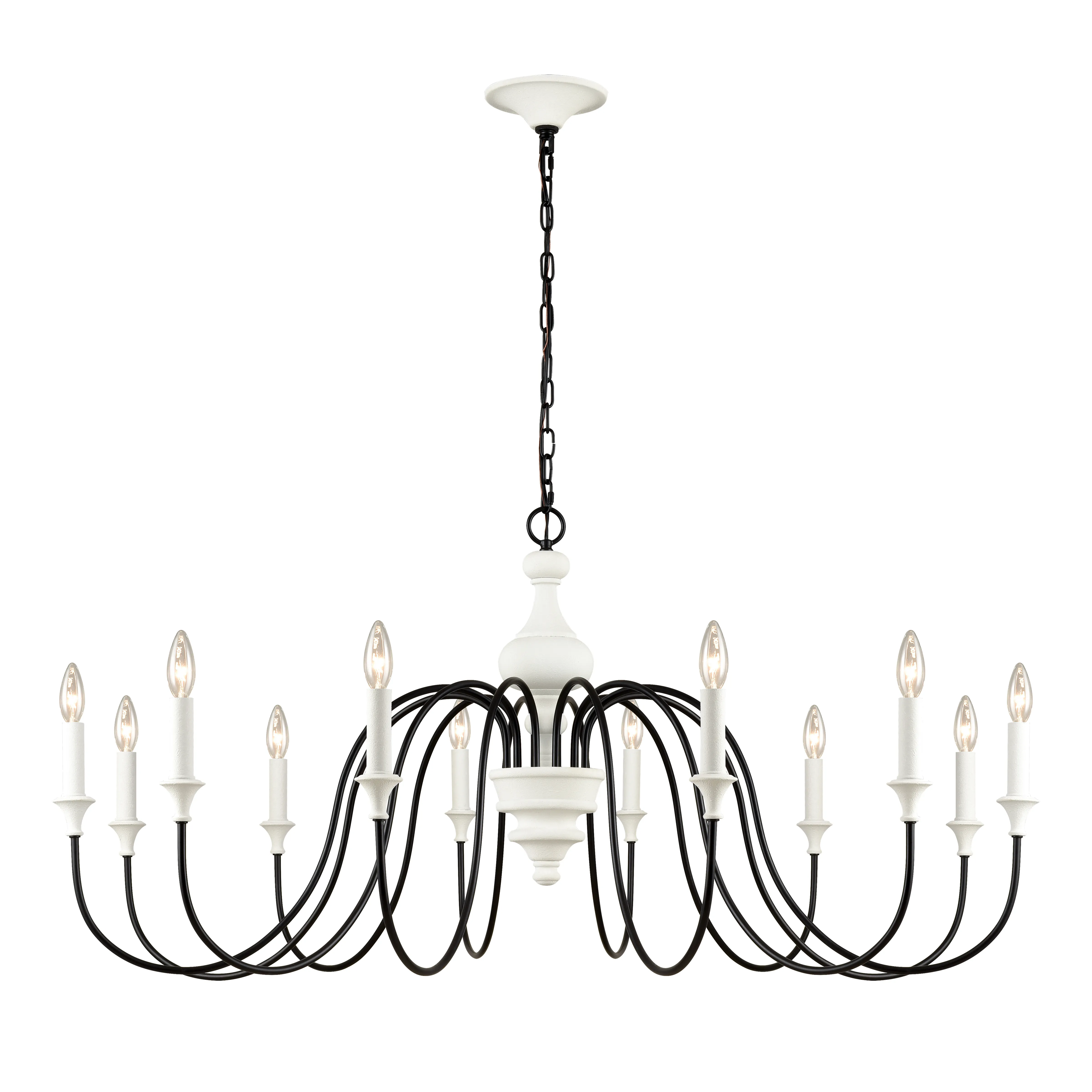 Val de Loire 48" Wide 12-Light Chandelier