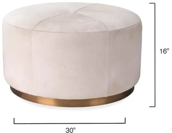 Thackeray Round Pouf