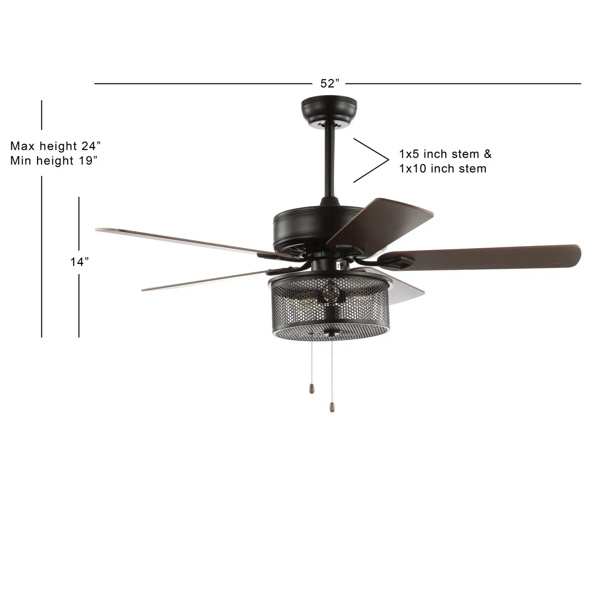 FREDRIK CEILING LIGHT FAN