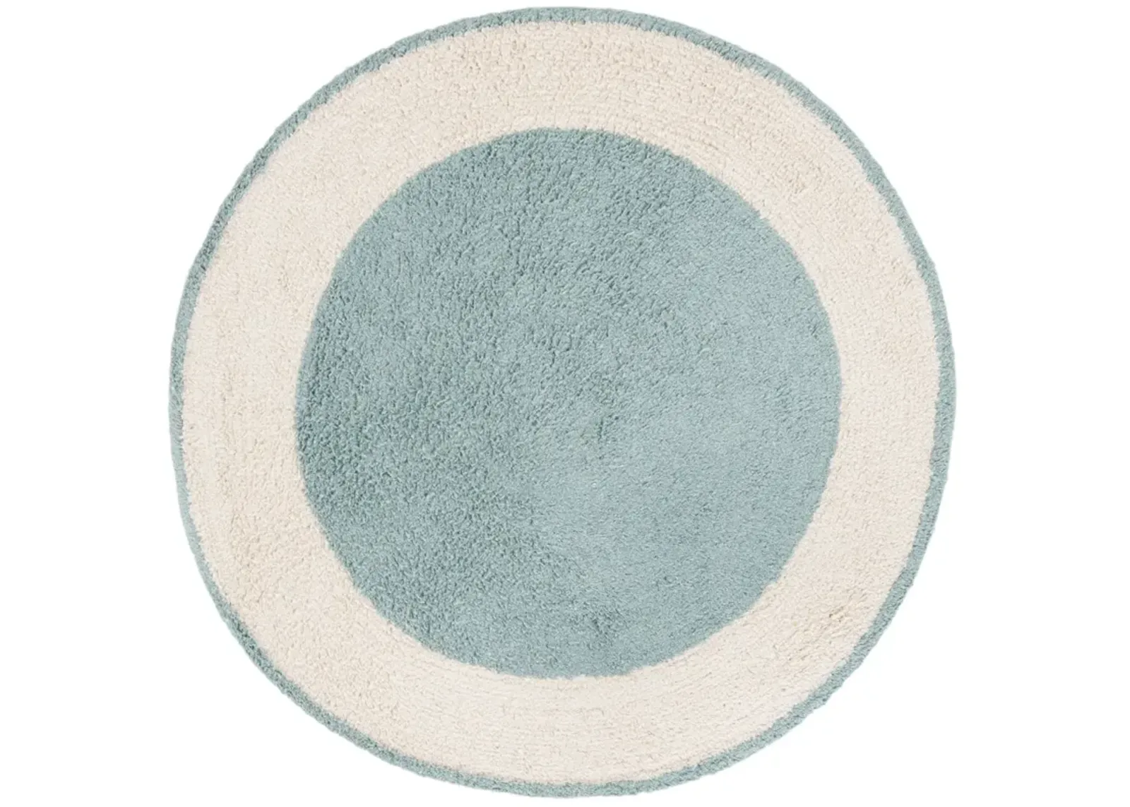 EASY CARE 220 IVORY  6' x 6' Round Round Rug