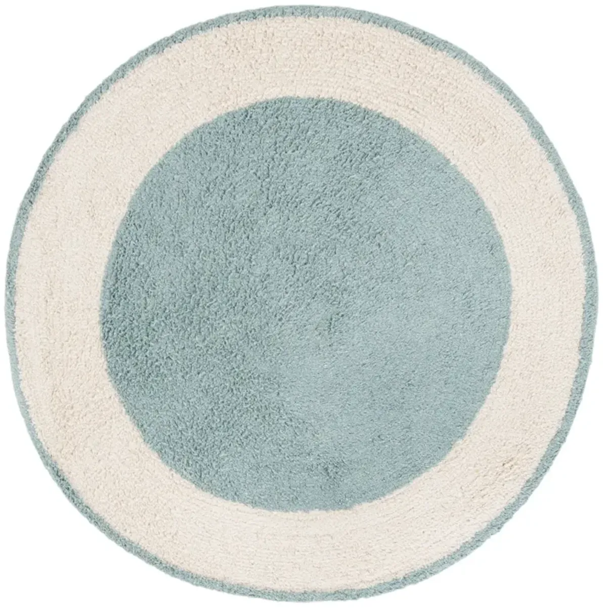 EASY CARE 220 IVORY  6' x 6' Round Round Rug