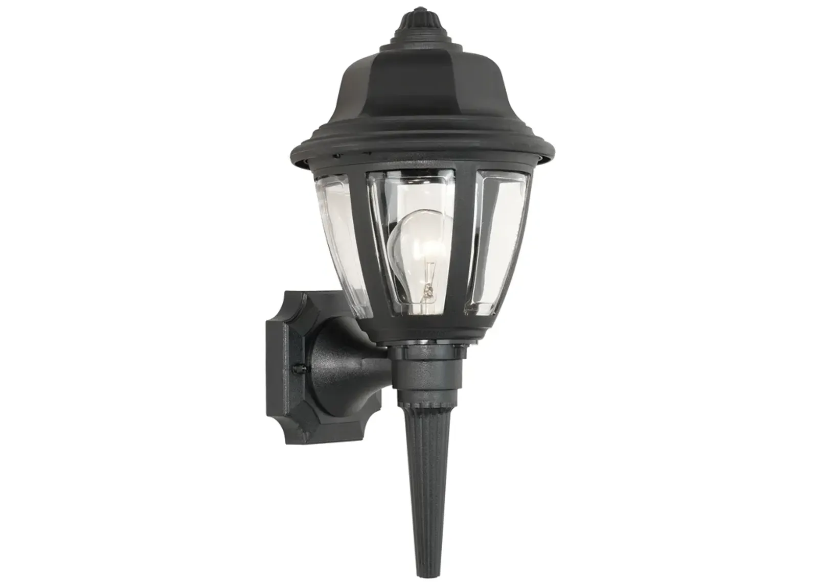 Outdoor Essentials 18" High 1-Light Outdoor Sconce - Black