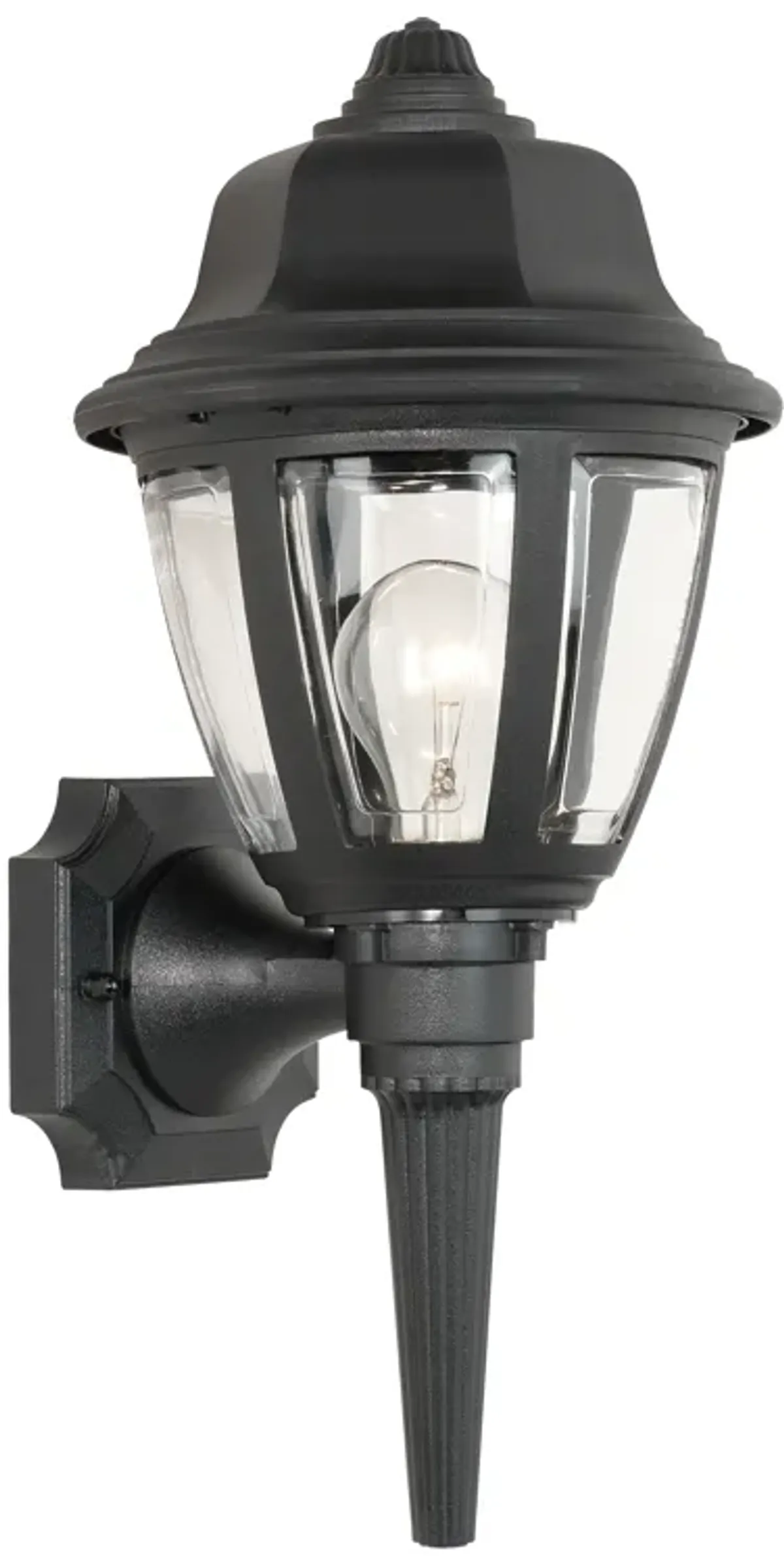 Outdoor Essentials 18" High 1-Light Outdoor Sconce - Black