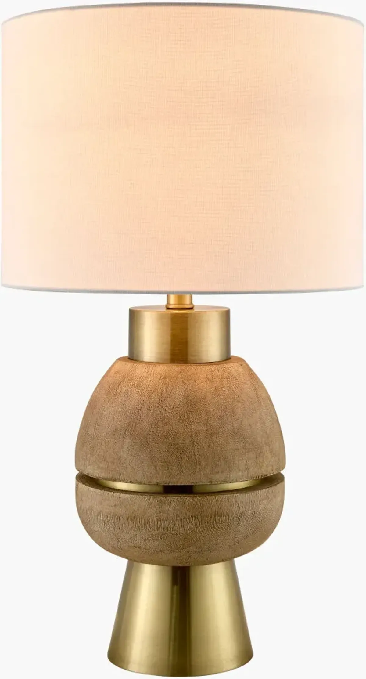Niobe 25"H x 14"W x 14"D Accent Table Lamp