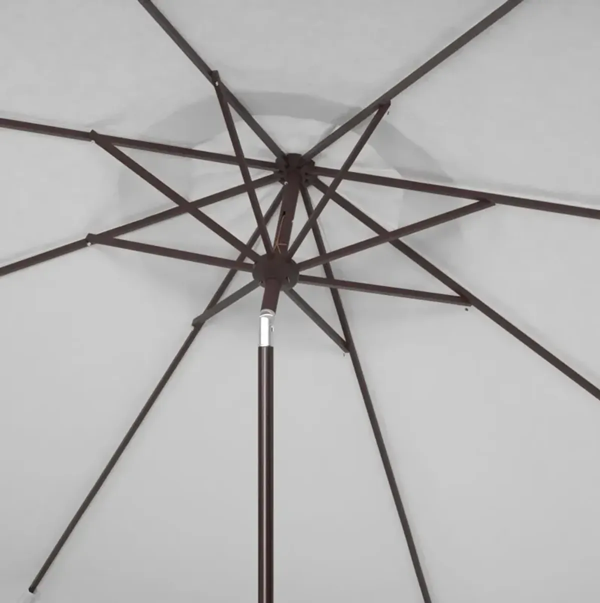 Milan Fringe 11' Round Crank Umbrella