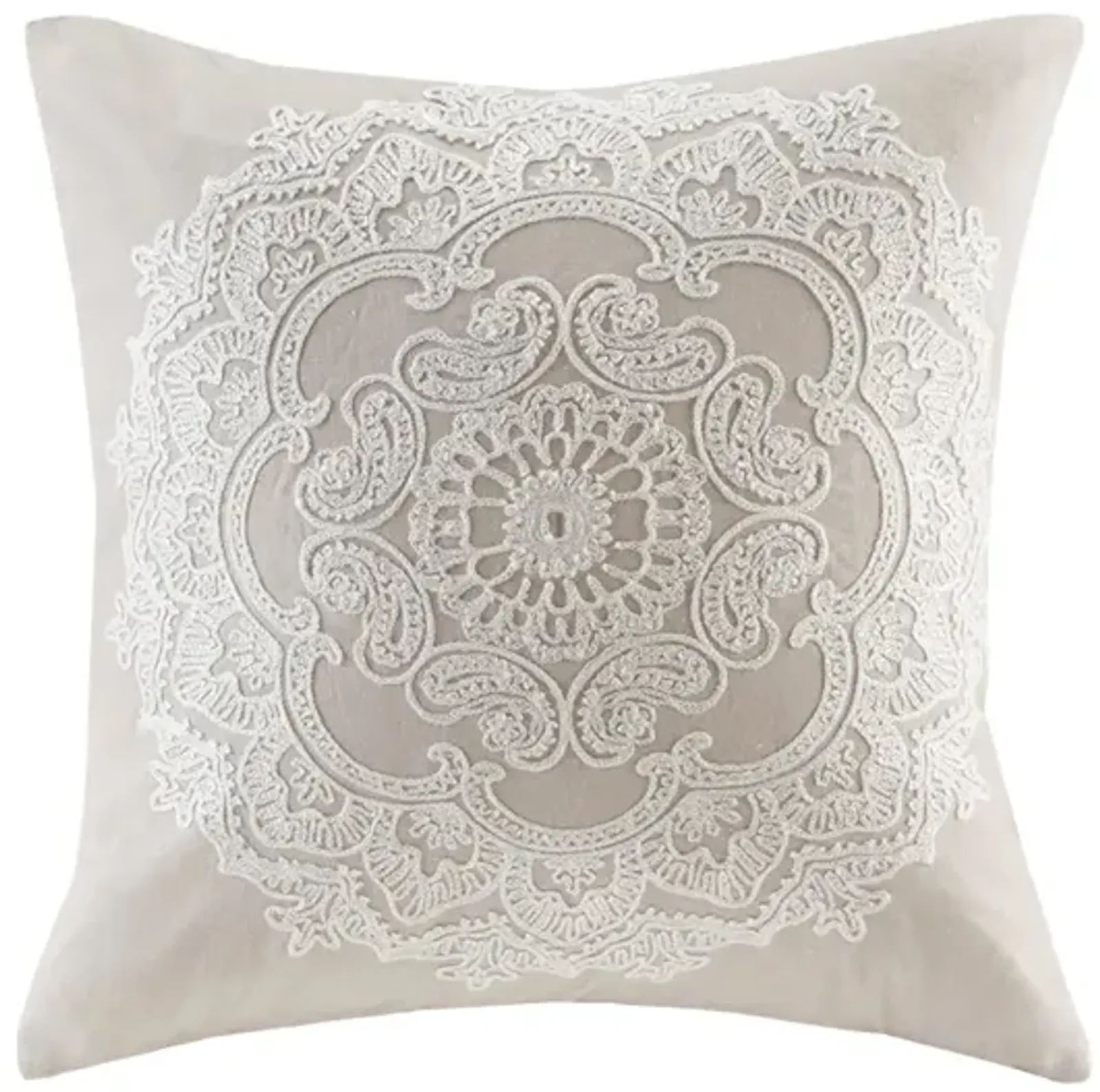 Harbor House Suzanna Taupe Square Pillow