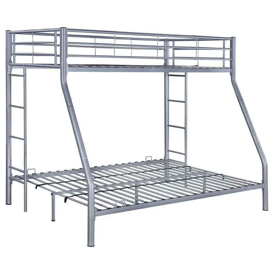 Hayward Twin Over Full Bunk Bed Silver