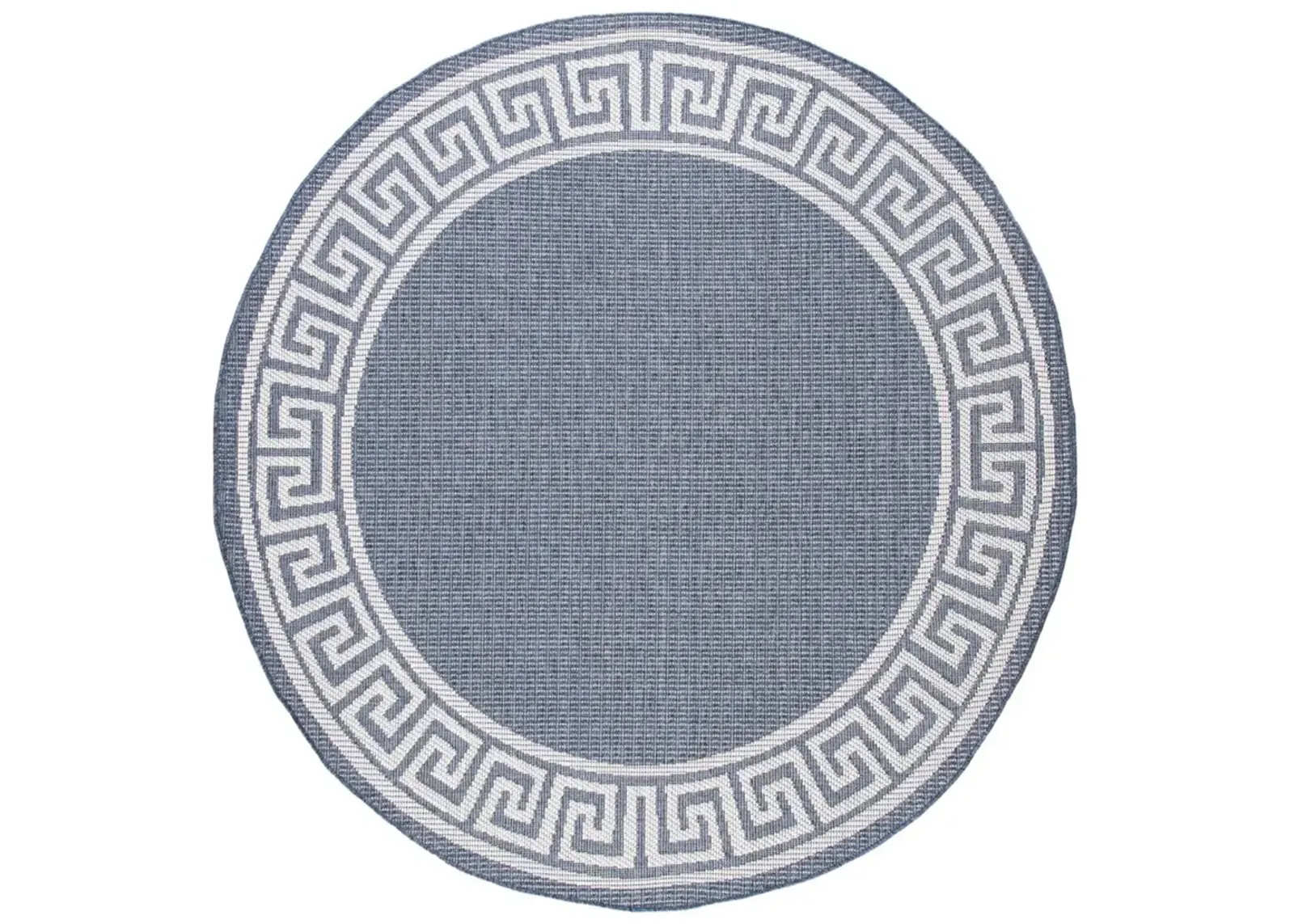 BERMUDA 820 Blue 5'-3' X 5'-3' Round Round Rug