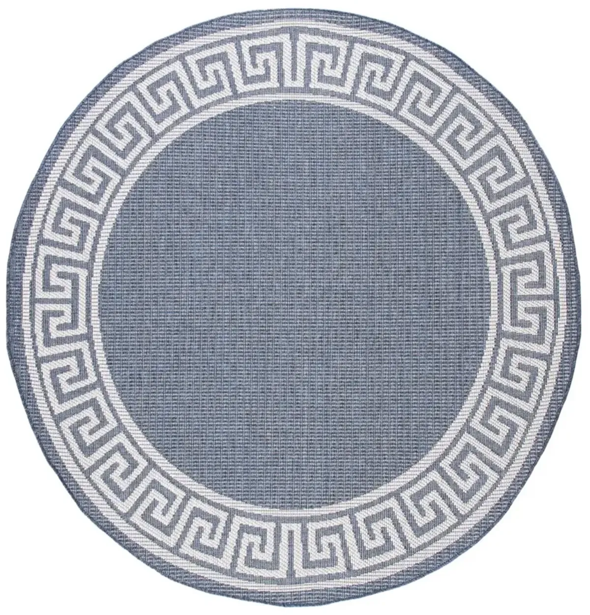 BERMUDA 820 Blue 5'-3' X 5'-3' Round Round Rug