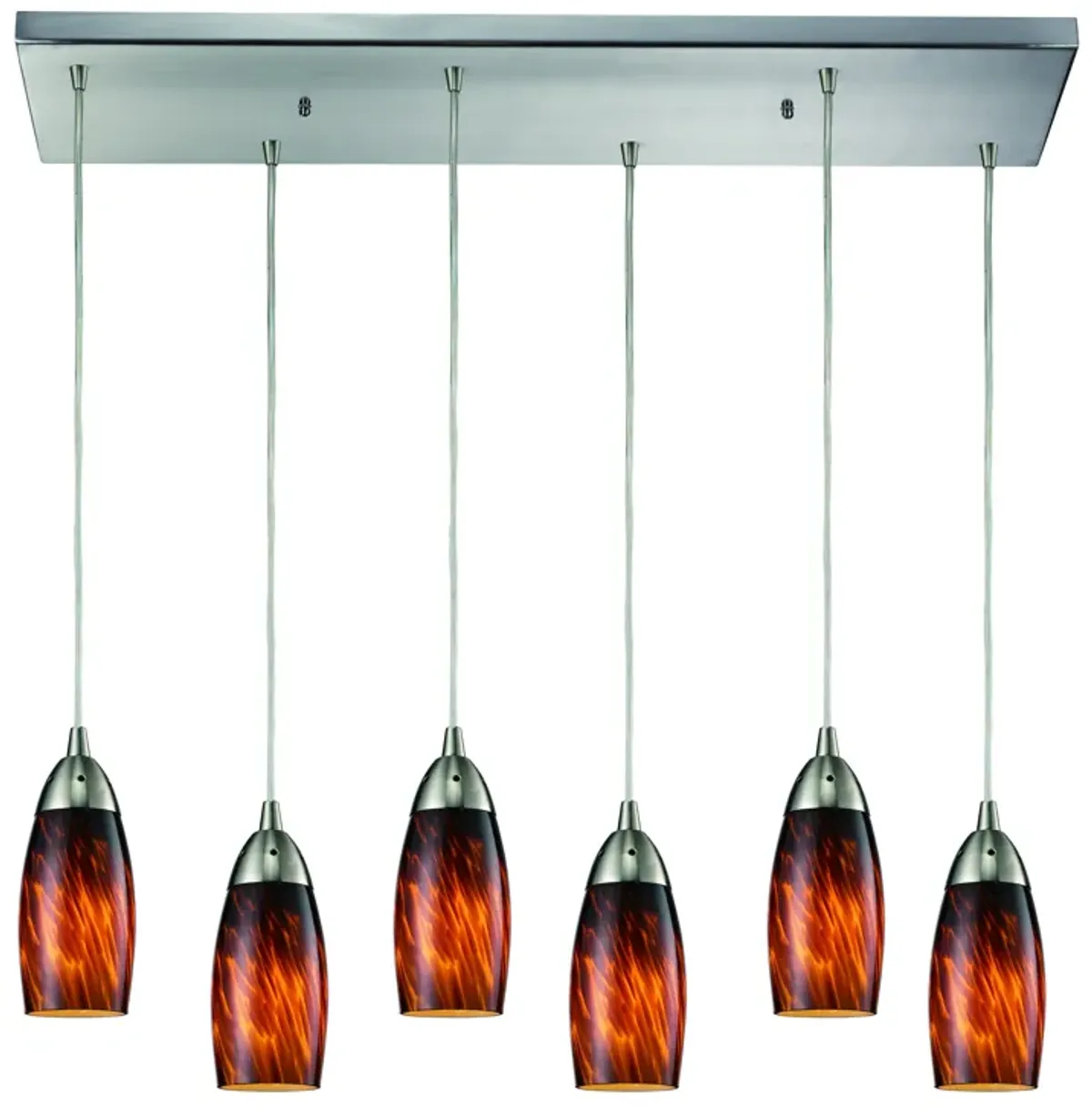Milan Configurable Multi Pendant - Satin Nickel