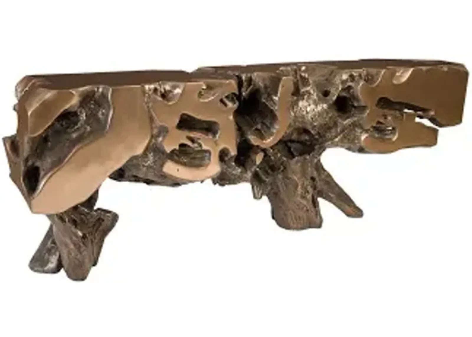 Freeform Console Table,Bronze , XL