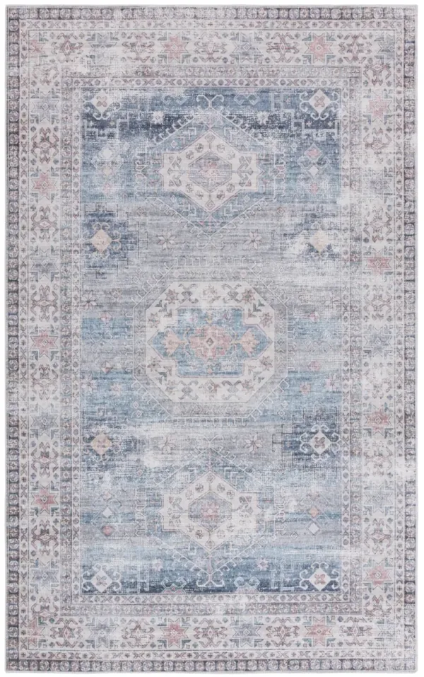 ARIZONA 259 BLUE  5' x 8' Medium Rectangle Rug