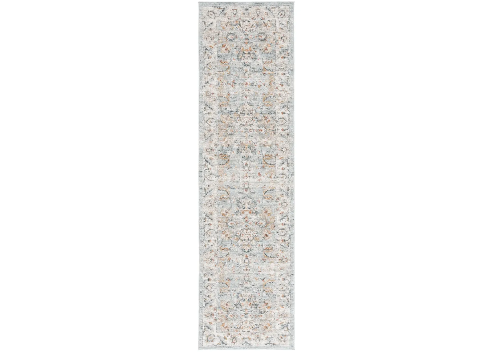 AVALON 220 LIGHT BLUE  2'-2' x 8' Runner Rug