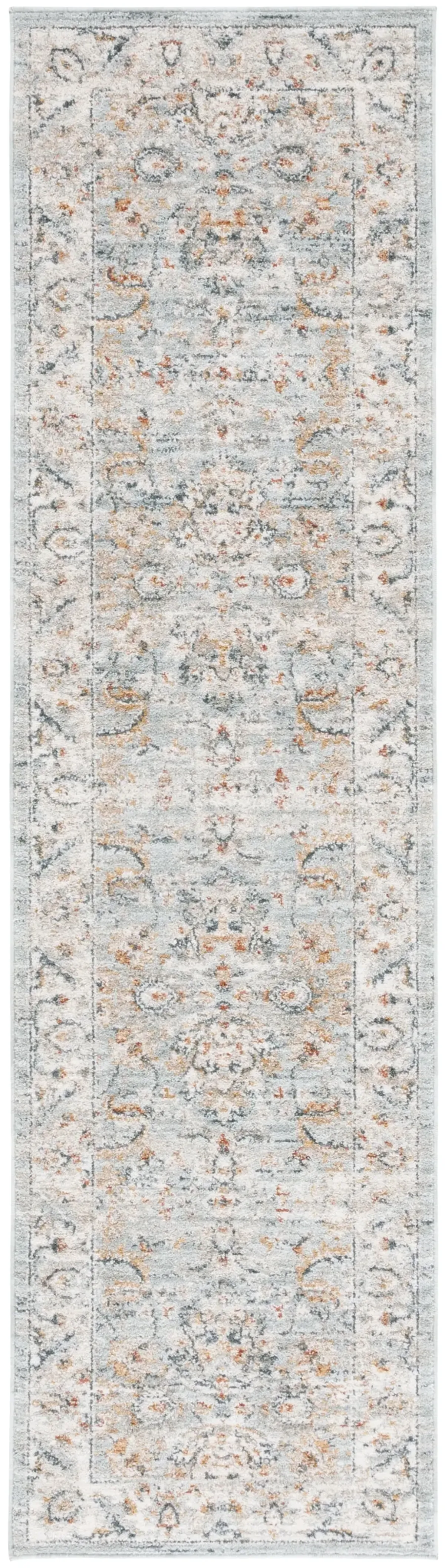 AVALON 220 LIGHT BLUE  2'-2' x 8' Runner Rug