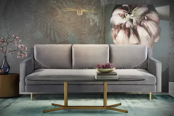 gemma black marble coffee table