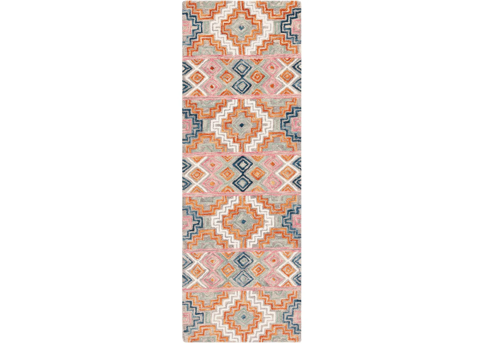 ASPEN 279 ORANGE  2'-3' x 15' Runner Rug