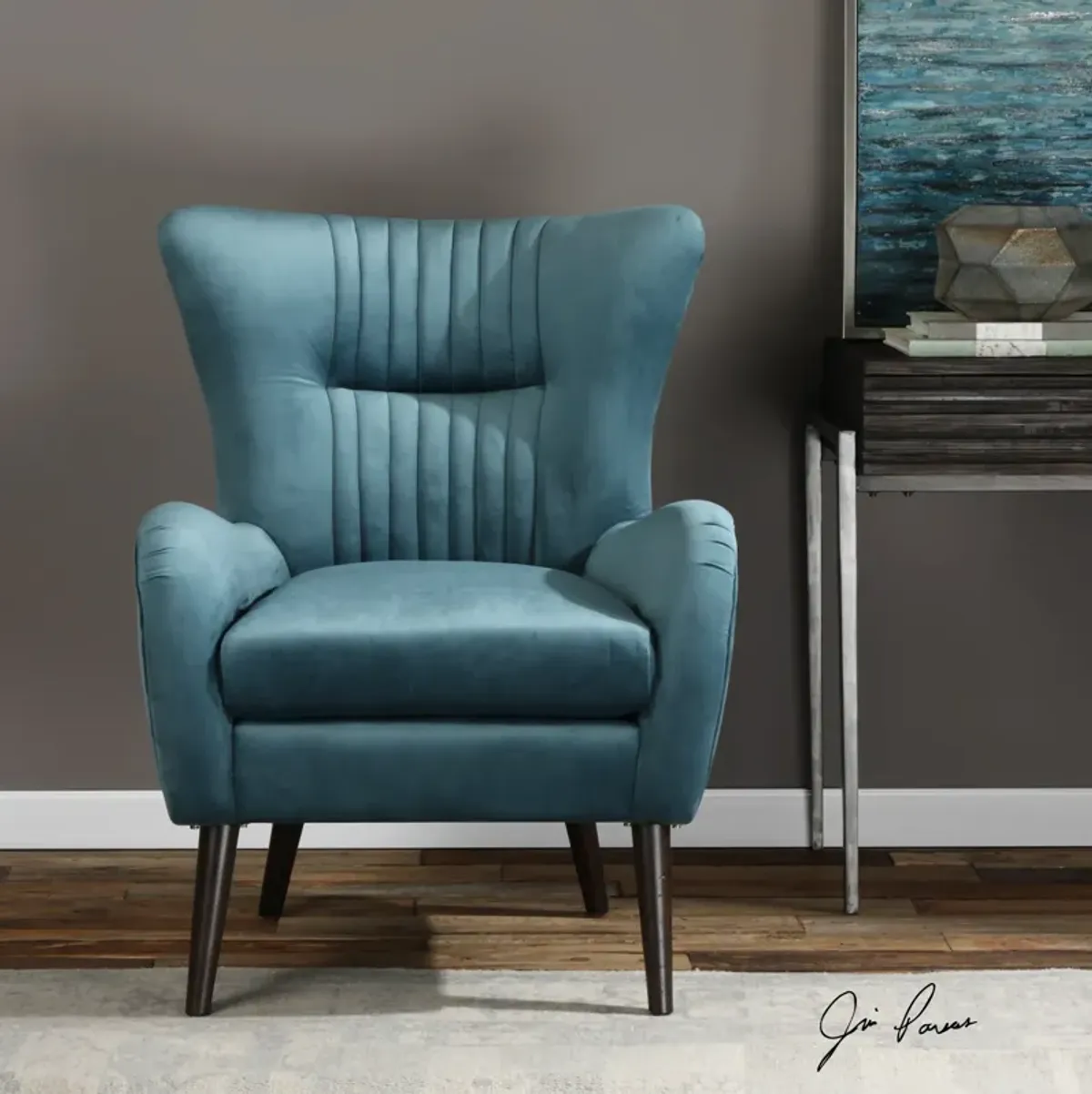 Dax Mid-Century Accent Chair