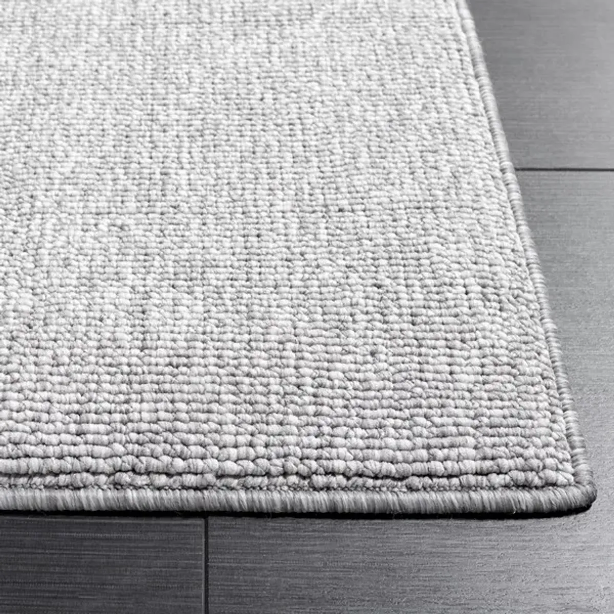 RIVER 600 Grey 6'-7' X 6'-7' Square Square Rug